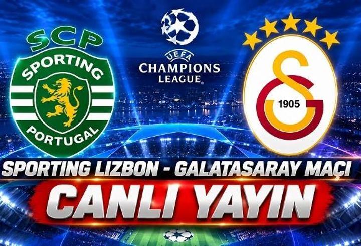 SPORTING LIZBON – GALATASARAY MAÇI CANLI İZLE | Galatasaray maçı şifreli mi, şifresiz mi, saat kaçta? Şampiyonlar Ligi Galatasaray maçı kanalı